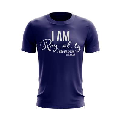 I Am Royalty Shirt (Purple) - Vision Apparel Inc.