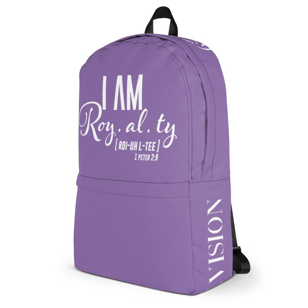 I Am Royalty Backpack - Vision Apparel Inc.